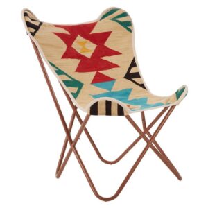 Cafenos Assorted Colours Butterfly Bedroom Chair